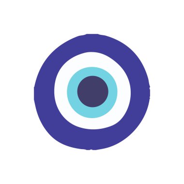 Nazar nazar nazarı, tılsım, vektör illüstrasyonu. 