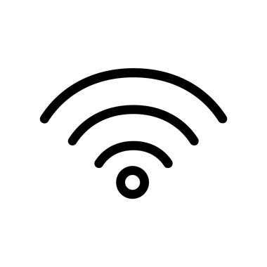 wifi simgesi vektör resimleme arkaplanı