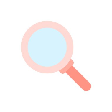 Arama simgesi vektör illüstrasyonu