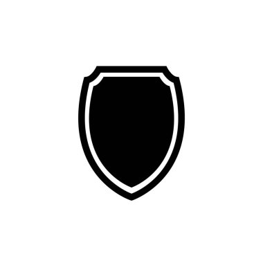 kalkan ağ simgesi vektör illüstrasyonu  