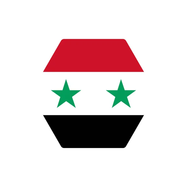 Syria Country Simple Icon Vector Illustration — Stockvektor