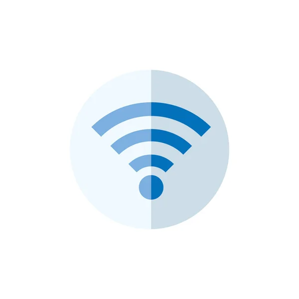 Wifi Icon Vector Illustration Background — Vetor de Stock
