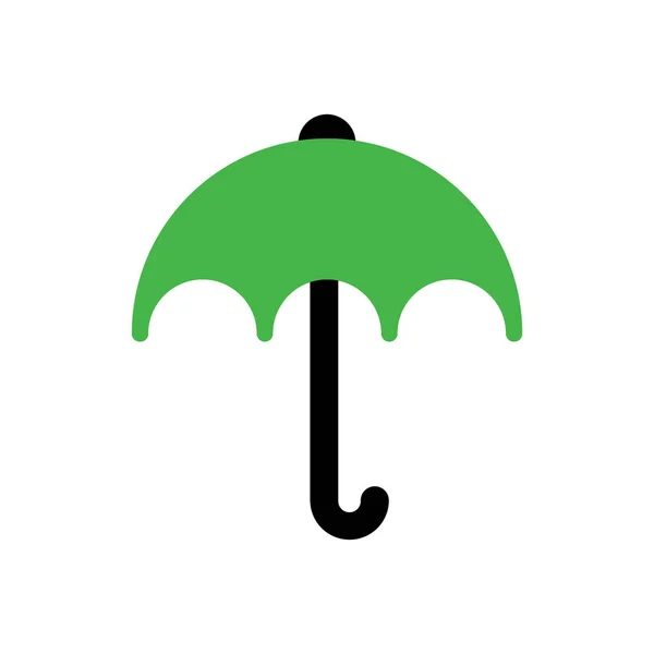 Umbrella Logo Icon Vector Illustration — 스톡 벡터