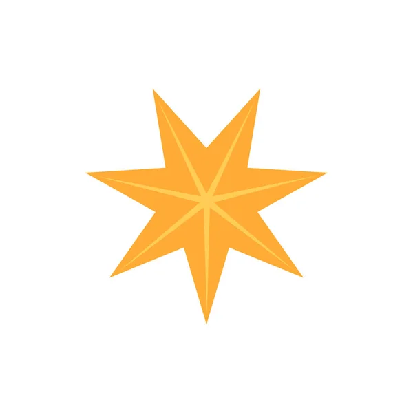 Color Vector Illustration Star Icon — ストックベクタ