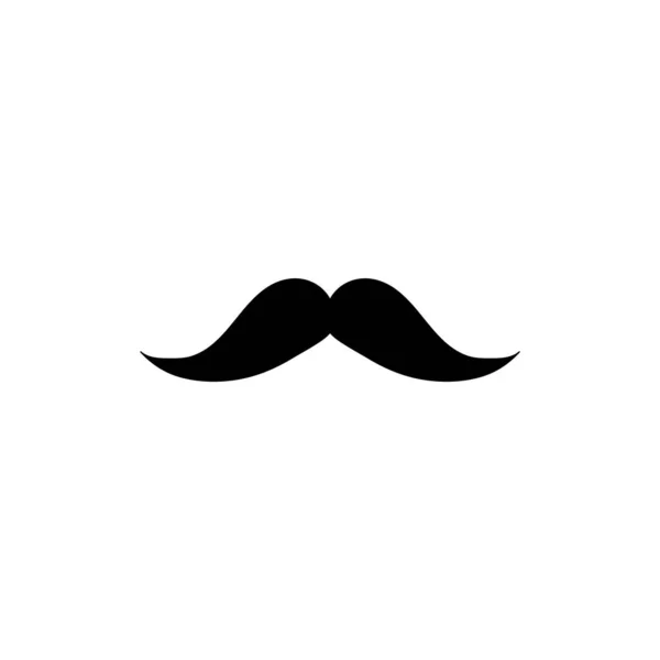 Mustache Icon Design Vector Illustration Eps10 Graphic — Stock Vector