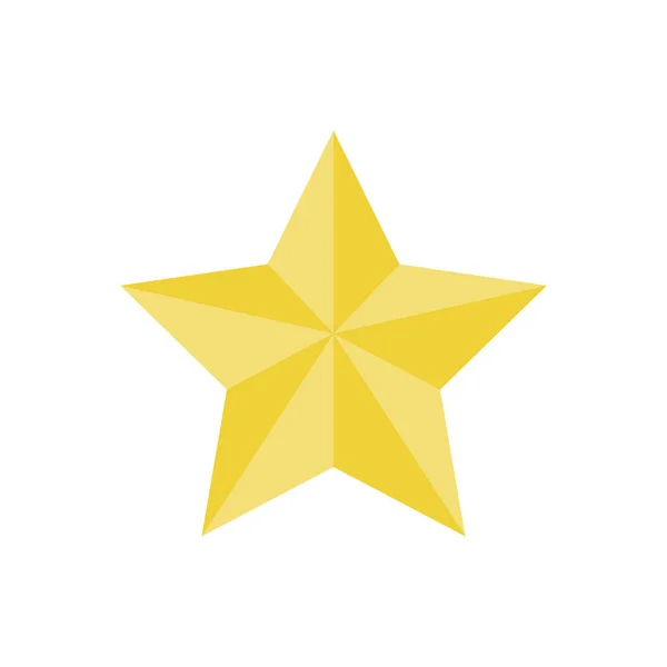 Color Vector Illustration Star Icon — ストックベクタ