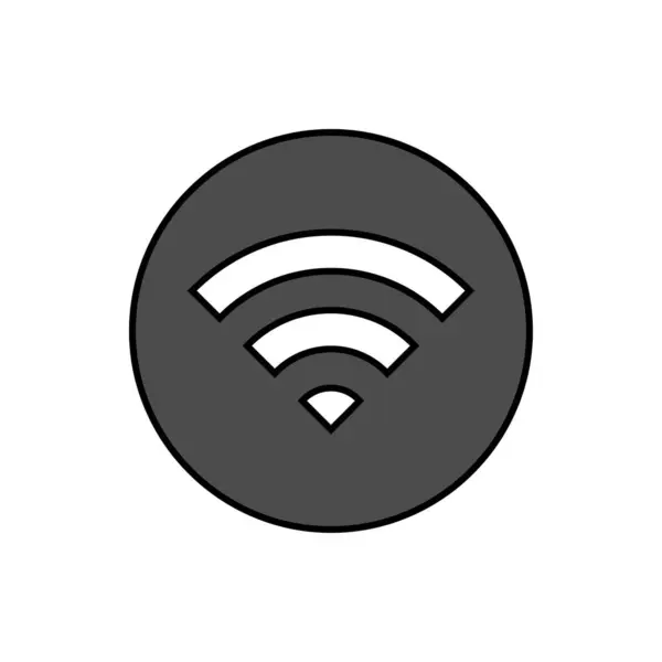 Wifi Icon Vector Illustration Background — стоковый вектор