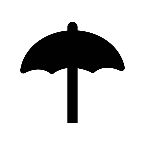 Vector Illustration Icon Umbrella — Stock vektor