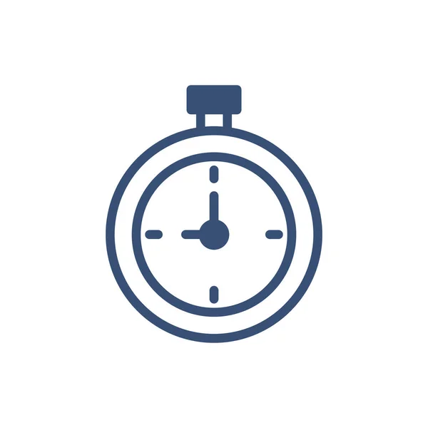 Time Chronometr Icon Vector Illustration — Stok Vektör