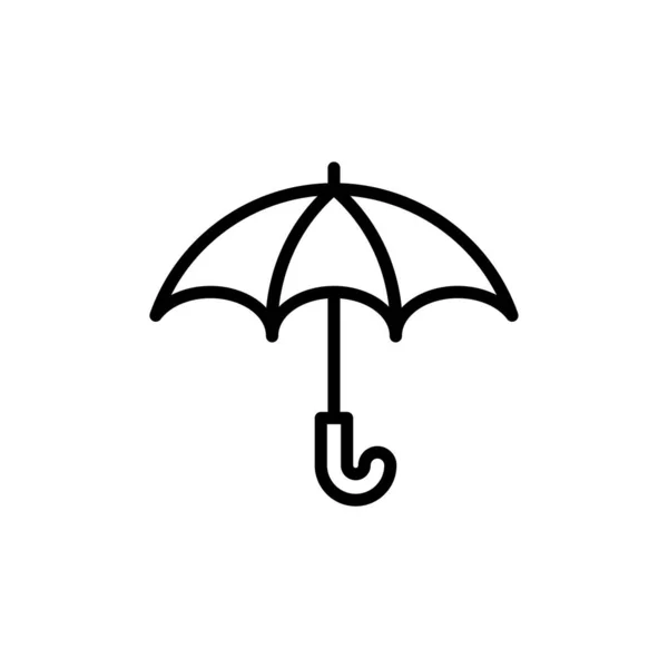 Vector Illustration Icon Umbrella — стоковый вектор