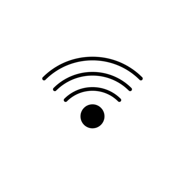 Wifi Icon Vector Illustration Background — стоковый вектор