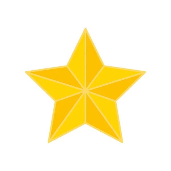 Color Vector Illustration Star Icon — Stockvektor