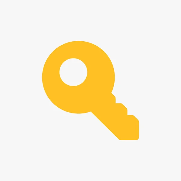 Key Icon Illustration Vector Sign Symbol — Vetor de Stock