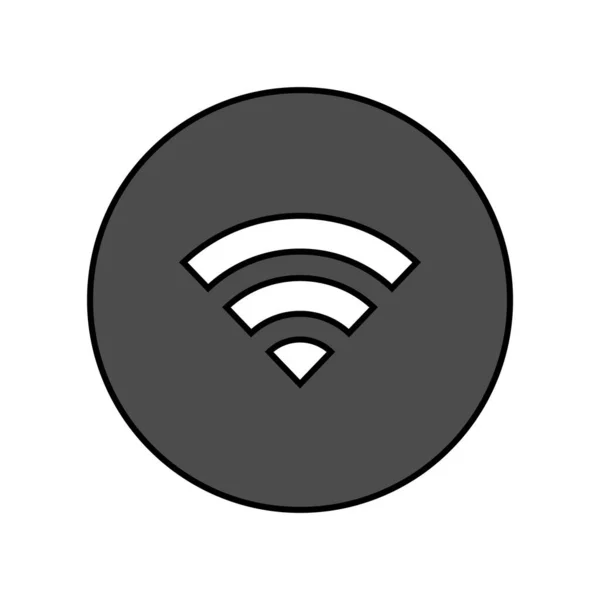 Wifi Icon Vector Illustration Background — Stockvektor