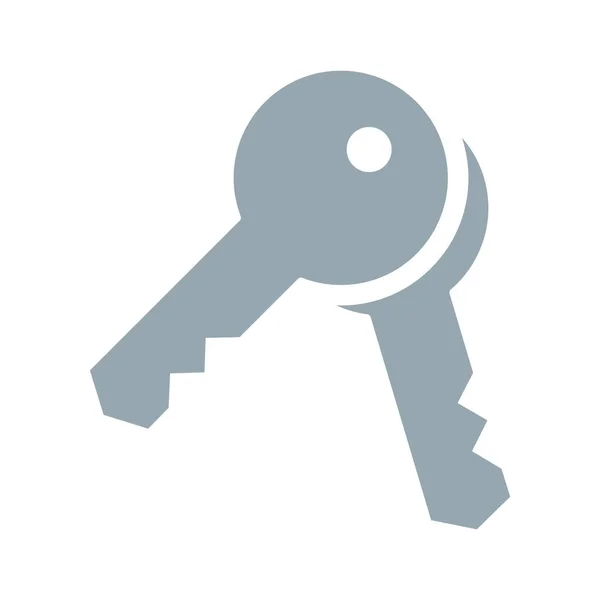 Key Icon Illustration Vector Sign Symbol — Vetor de Stock