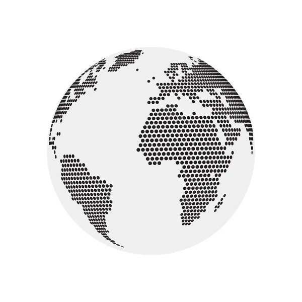 dünya haritası simgesi, vektör resimleme arkaplanı