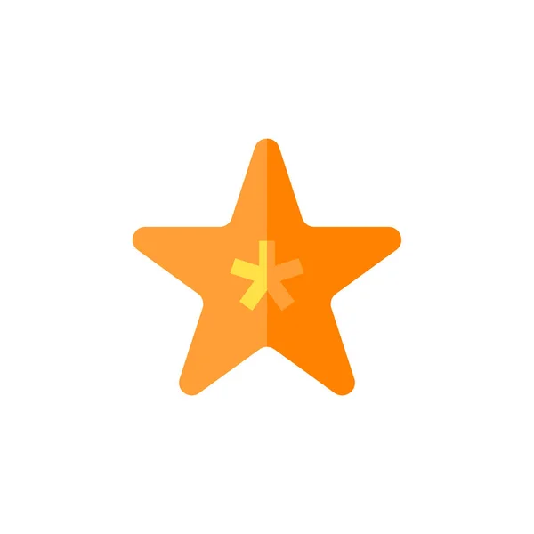 Color Vector Illustration Star Icon — Stockvektor