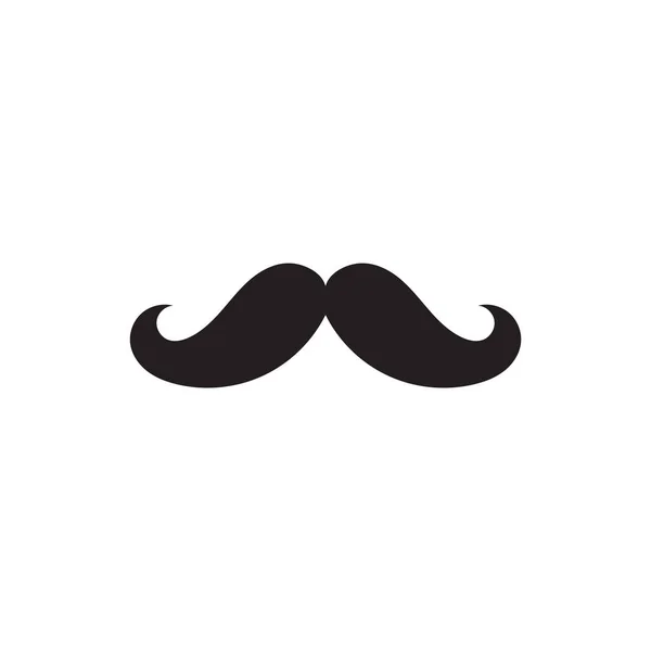 Mustache Ikon Vektor Illustration — Stock vektor