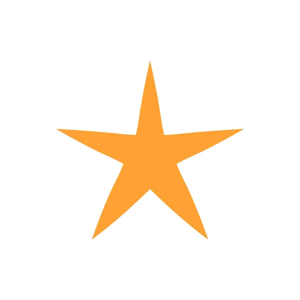 星のアイコンのカラーベクトル図 — ストックベクタ