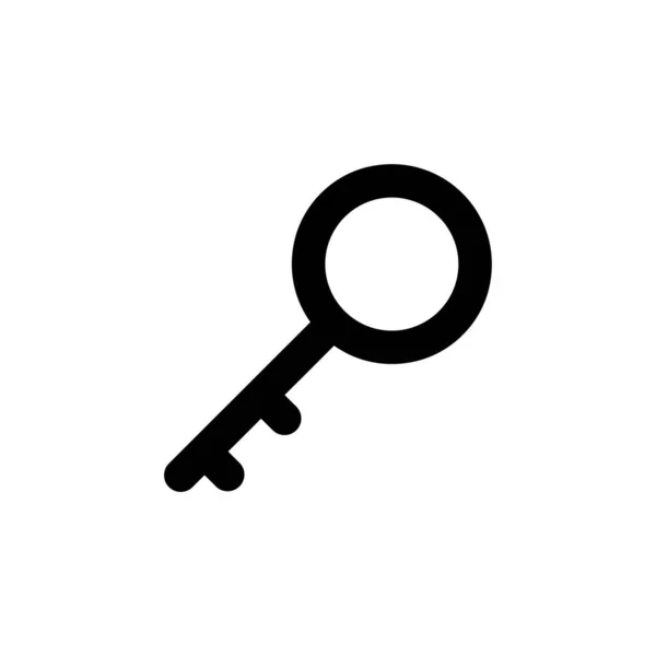 Key Icon Illustration Vector Sign Symbol — стоковый вектор