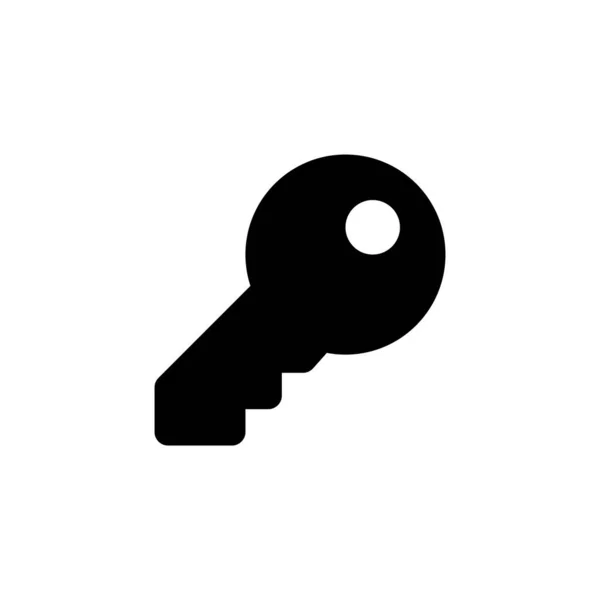 Key Icon Illustration Vector Sign Symbol —  Vetores de Stock