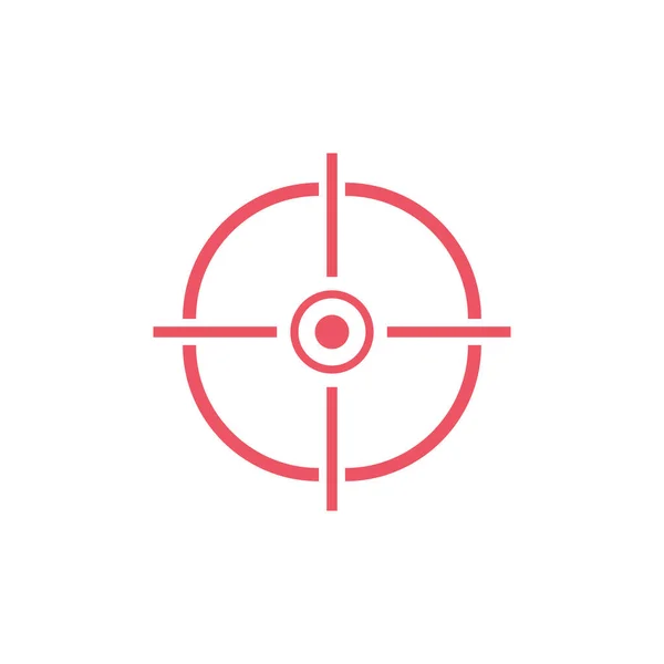 Abstract Vector Color Target Icon — Image vectorielle