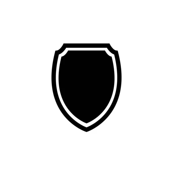 Shield Web Icon Vector Illustration — 图库矢量图片