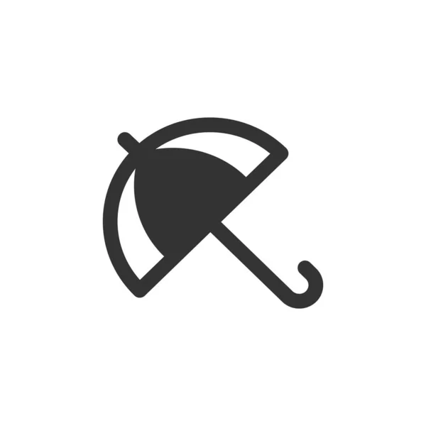 Vector Illustration Icon Umbrella — Vettoriale Stock