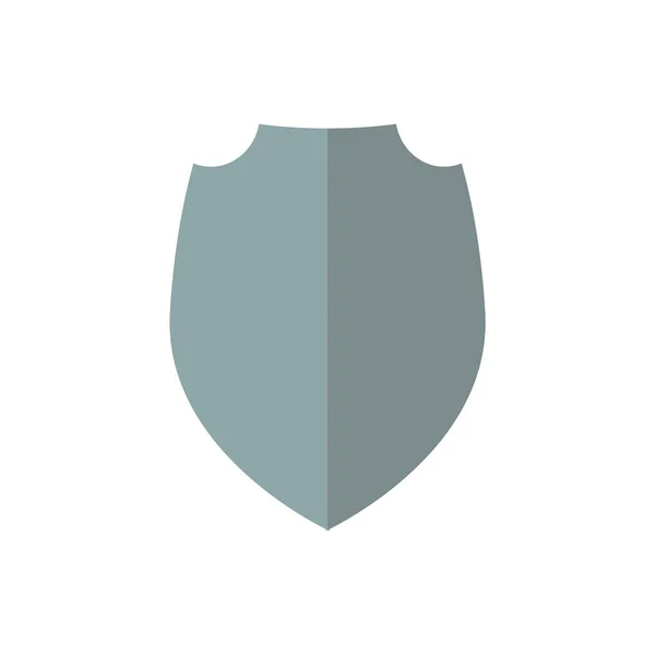 Shield Web Icon Vector Illustration — Vetor de Stock
