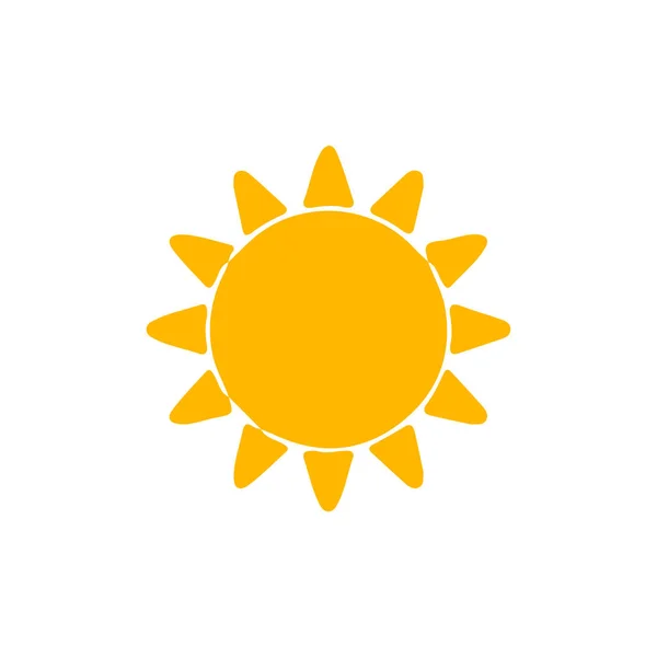 Піктограма Сонця Векторні Ілюстрації — стоковий вектор