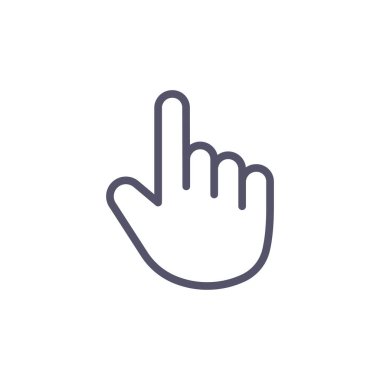 bilgisayar UI işaretleyici simgesi, vektör illüstrasyonu