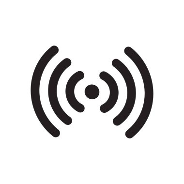 wifi simgesi vektör resimleme arkaplanı