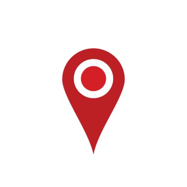 gps navigasyon pin vektör çizimi