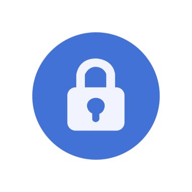 lock. web icon simple design vector illustration
