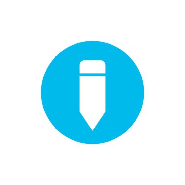 kalem simgesi vektör illüstrasyonu