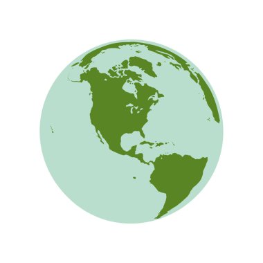 dünya haritası simgesi, vektör resimleme arkaplanı