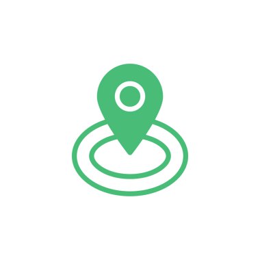 gps navigasyon pin vektör çizimi