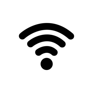 wifi simgesi vektör resimleme arkaplanı