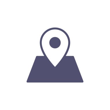 gps navigasyon pin vektör çizimi