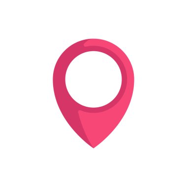 gps navigasyon pin vektör çizimi