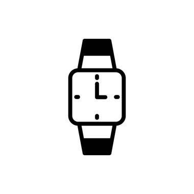 wristwatch icon simple vector illustration