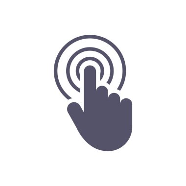 bilgisayar UI işaretleyici simgesi, vektör illüstrasyonu