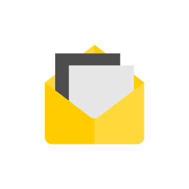 İleti vektör illüstrasyon tasarımı içeren zarf