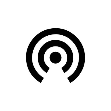 wifi simgesi vektör resimleme arkaplanı