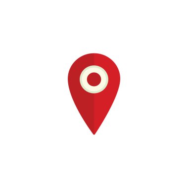 gps navigasyon pin vektör çizimi