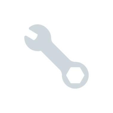 İngiliz anahtarı simgesi, vektör resimleme arkaplanı