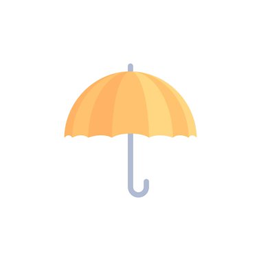 simple umbrella icon on white background.