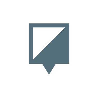 PIN web simge vektör çizim 