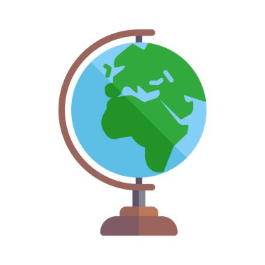 dünya haritası simgesi, vektör resimleme arkaplanı