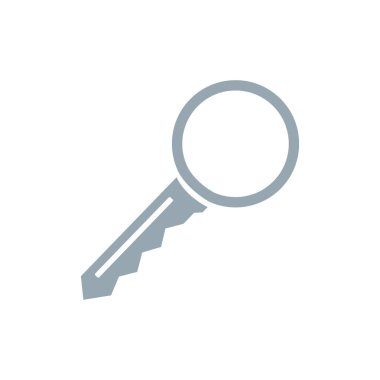 anahtar simgesi resimleme, vektör işareti sembolü